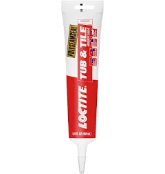 Loctite Polyseamseal White Acrylic Latex Kitchen and Bath Adhesive Caulk 5.5 oz