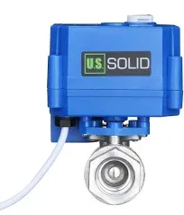 U.S. Solid Motorized Ball Valve