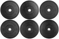 Buy Now Tru Grit Fitness Phantom Elite Black Bumper Plates (Pairs)