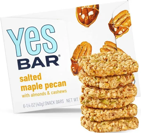 Yes Bar Salted Maple Pecan