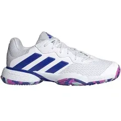 adidas Barricade Junior Tennis Shoes White/Lucid