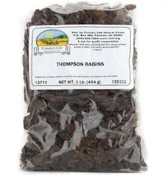 Raisins, Thompson