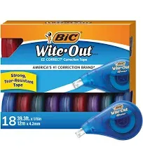 BIC Wite Out EZ Correct Correction Tape