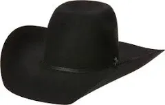 Ariat Black Wool Cowboy Hat - Boss