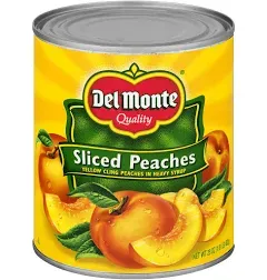 Del Monte Sliced Peaches