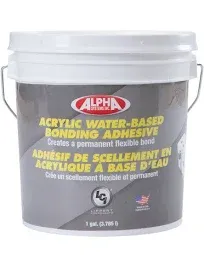 MULE-HIDE Acrylic Water Based Bonding Adhesive - 1 Gallon