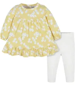 Gerber Baby-Girls Toddler 2-Piece Long Sleeve Dress & Leggings Set