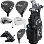 Callaway XR Complete Set RH Black/Silver Steel