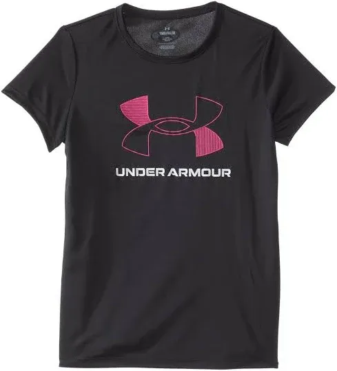 Under Armour Girls' Tech Big Logo Short Sleeve T-Shirt