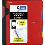 Five Star Advance Wirebound College Ruled Notebook 5 Subject -