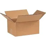 8 x 6 x 4" Multi-Depth Corrugated Boxes (Bundle of 25)