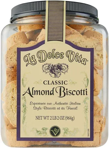 La Dolce Vita Classic Italian Biscotti 40 Oz Multipack Options