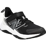 New Balance Kids Rave Run V2 Bungee Lace with Top Strap Black/White 1