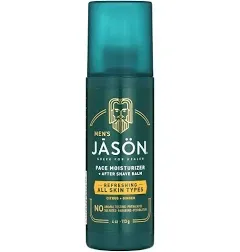 Jason Men's Refreshing Lotion and Aftershave Balm, 4 oz