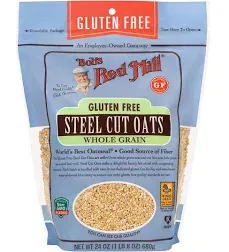 Bob's Red Mill Gluten Free Whole Grain Steel Cut Oats (1.5 lbs)