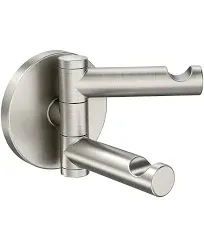 Moen YB0402BN Align Brushed Nickel Double Robe Hook