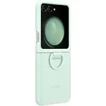 Samsung Galaxy Z Flip5 Silicone Case with Ring in Mint(EF-PF731TMEGUS)