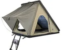 LD TMON Clamshell Aluminum Hard Shell Roof Top Tent - 2 Person Capacity