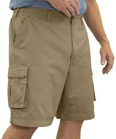 Rocxl Men's Big & Tall Expandable Waist Cargo Shorts