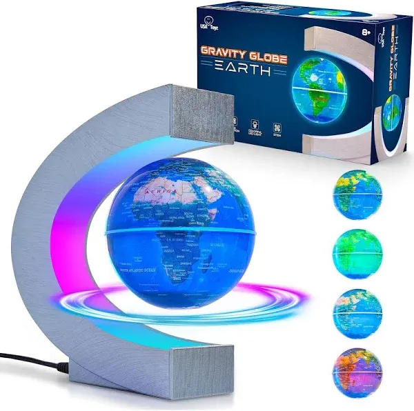 USA Toyz Gravity Globe Earth Ball and C Frame Set