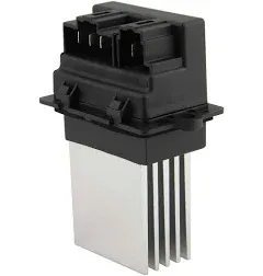 A-Premium HVAC Heater Blower Motor Resistor Compatible with Chrysler, Dodge & Jeep Vehicles - Town & Country, Voyager, Pacifica, Nitro, Durango, Caravan, Grand Caravan, Liberty, Commander - Front Side