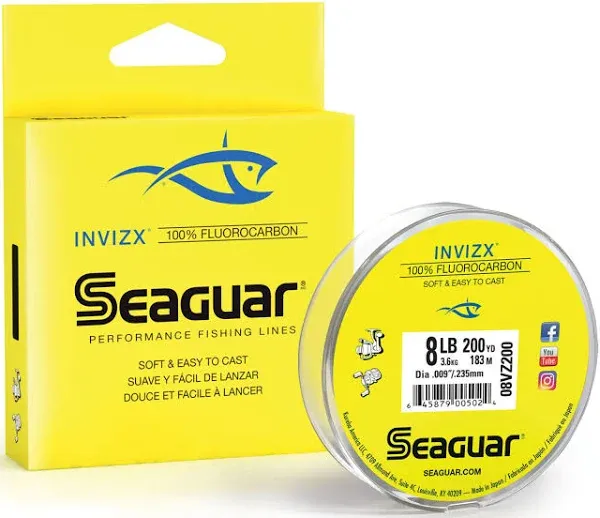 Invizx 100 Fluoro 200yd 15lb