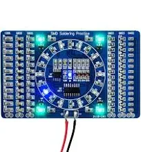 DIY SMD SMT Welding Practice Soldering Skill Training Board Ek7028