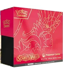 Pokemon TCG Red Koraidon Elite Trainer Box Scarlet Violet Trading Card Game