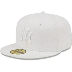 Men's New York Yankees New Solid Color Era 59FIFTY MLB Baseball cap Fitted Hat