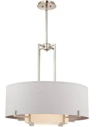 Possini Euro Concentric Shades Pendant Chandelier