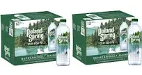 ORIGIN, 100% Natural Spring Water, 900 mL, Recycled Plastic Bottle (12 Count)