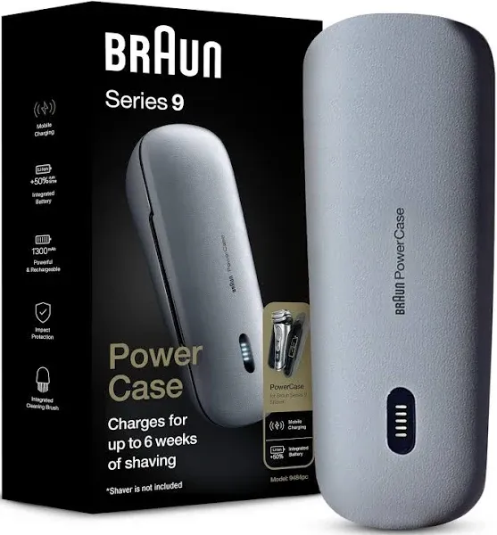 Braun Travel and Power Charge Case for Series 9 Shavers