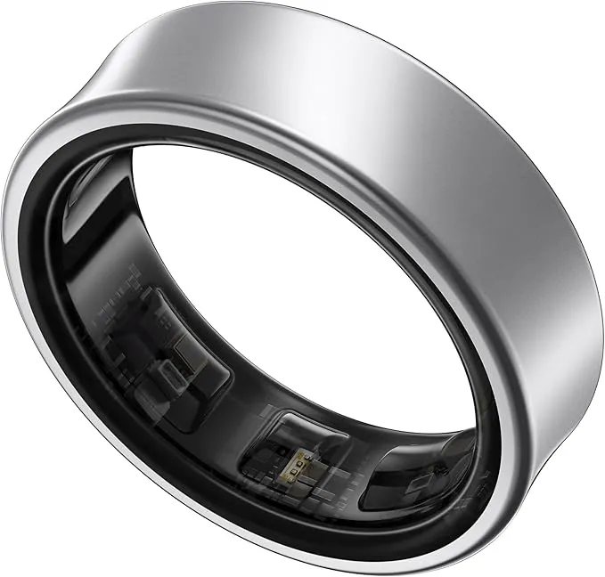 Samsung - Galaxy Ring – Size Before You Buy – Size 7 - Titanium Silver