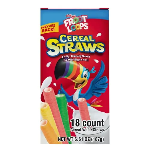 Cereal Straws Froot Loops