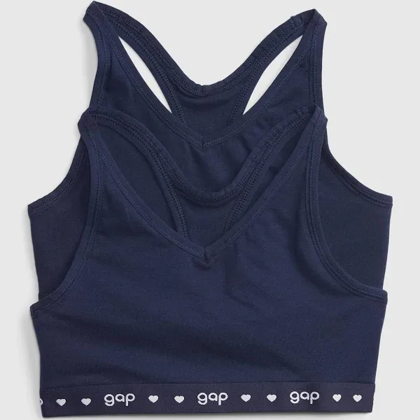 GAP Girls' 2-Pack Racerback Bra