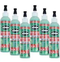 Slime Tire Sealer 10003 Slime Tube Sealant, 8 Oz Bottle, For All Tires With