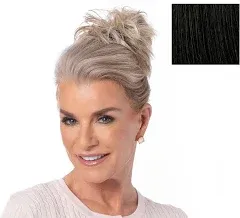 Toni Brattin Twist Classic - Hair Piece Accessory - Instant Volume & Styling for Women - Wrap Around Short or Long Ponytail - Quick and Easy to Use Wrap Up Bun, Heat-Friendly Fiber (Brown Blonde)