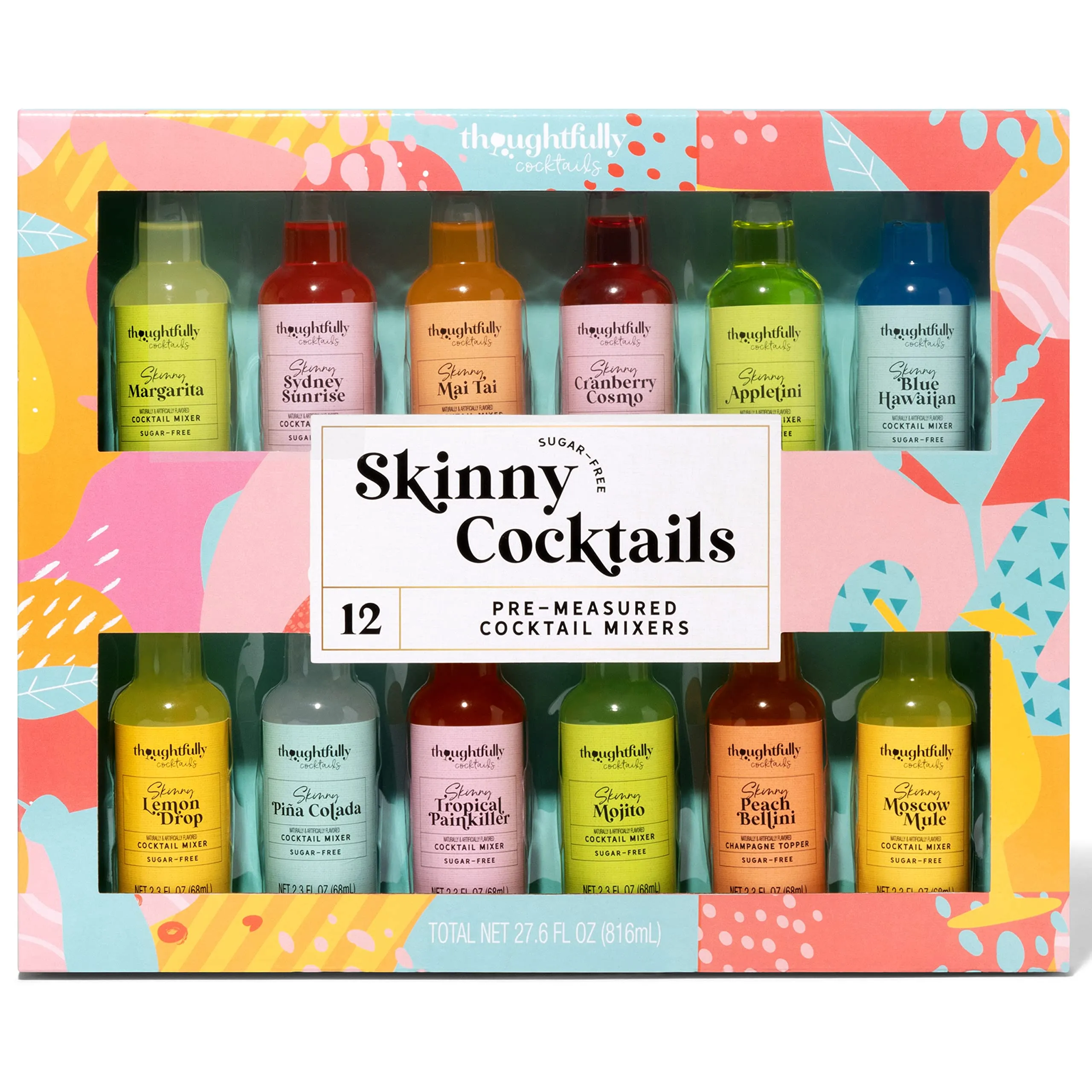 Thoughtfully Cocktails Skinny Cocktail Mixers Gift Set