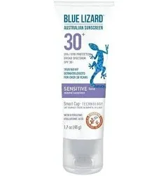 Blue Lizard Sensitive Face Mineral Sunscreen