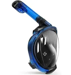 Greatever G2 Full Face Snorkel Mask with Latest Dry Top System,Foldabl<wbr/>e 180 Degr