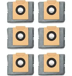 Eufy 6-Pack Large Capacity Dust Bags for X10 Pro Omni Robot Vacuum