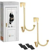 LEVAF Over The Door Hooks 2-Pack