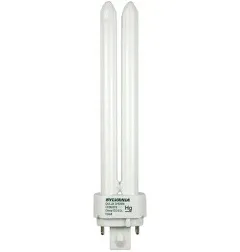 Sylvania 20673 Compact Fluorescent 4 Pin Double Tube 3500K, 26-Watt