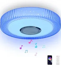 EXHOURME Bluetooth Speaker Ceiling Light