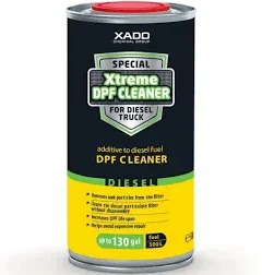 XADO Xtreme DPF Cleaner for Diesel Engine of Heavy Duty Machinery - Diesel Particulate Filter Restorer Additive - Fuel Tanks up to 130 Gal