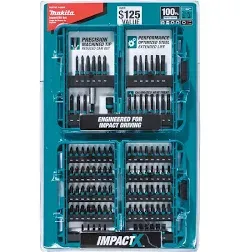 Makita Impactx 100 Pc. Driver Bit Set