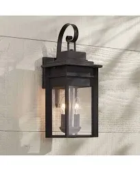 Franklin Iron Works Bransford 17" High Outdoor Wall Light