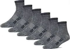 Fun Toes Men's Merino Wool Ankle Socks