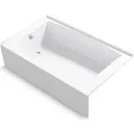 Kohler K-26107-LA Entity 60" x 36" Alcove Bath with Left Drain