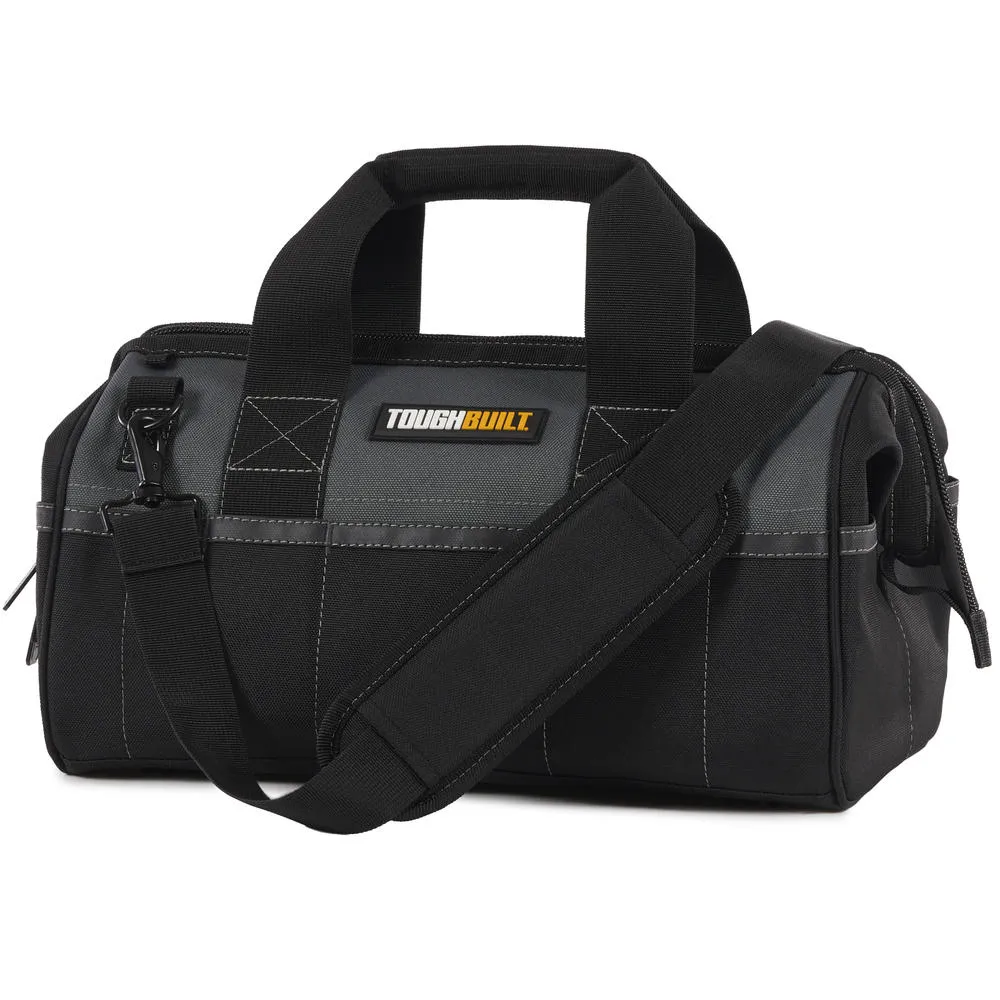 ToughBuilt - 15" Heavy Duty Tool Bag, 900D Construction, 3 Outer Pockets, Large Central opening bag - (TB-77-15)